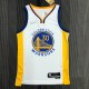 Golden State Warriors White V-Neck #30 CURRY 1:1 Quality NBA Season Jerseys  75 Year