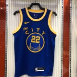 Golden State Warriors Blue Tram City Edition #22 WIGGINS 1:1 Quality NBA Season Jerseys 2021