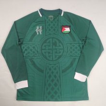 Retro Palestino Special Edition Long Sleeve Fans  1:1 Quality Soccer Jersey  26-27