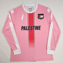 Palestino Special Edition Long Sleeve Fans  1:1 Quality Soccer Jersey 24-25