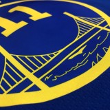Golden State Warriors Blue Tram City Edition #11 THOMPSON 1:1 Quality NBA Season Jerseys 2021