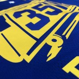 Golden State Warriors Blue Tram City Edition #35 DURANT 1:1 Quality NBA Season Jerseys 2021