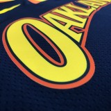 Golden State Warriors  V-neck Black City  Edition #22 WIGGINS 1:1 Quality NBA Season Jerseys 2021
