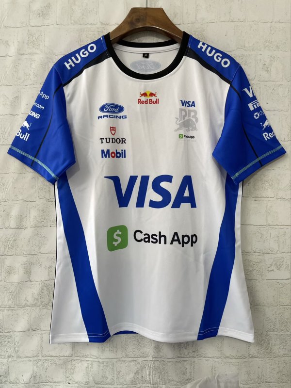 F1 Red Bull  White Short Sleeve Racing Suit 2026
