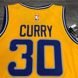 Golden State Warriors Yellow  #30 CURRY 1:1 Quality NBA Season Jerseys