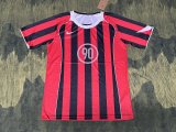 Nike 90 Red  Black 1:1 Quality Soccer Jersey 25-26