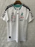F1 Mercedes-Benz White Short Sleeve Racing Suit 2026