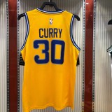 Golden State Warriors Yellow  #30 CURRY 1:1 Quality NBA Season Jerseys
