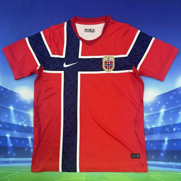 Norway  Home Fans 1:1 Quality Soccer Jersey 26-27 (2026)