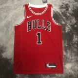 Chicago Bulls Red #1 ROSE 1:1 Quality NBA  Season Jerseys  2023