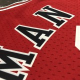 Chicago Bulls Red #91 RODMAN 1:1 Quality NBA  Season Jerseys  1998