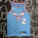 Chicago Bulls Blue #2 BALL 1:1 Quality NBA  Season Jerseys