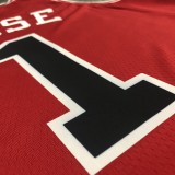 Chicago Bulls Red #1 ROSE 1:1 Quality NBA  Season Jerseys  75 Year