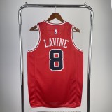 Chicago Bulls Red #8 LAVINE 1:1 Quality NBA  Season Jerseys  2023