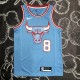 Chicago Bulls Blue #8 LAVINE 1:1 Quality NBA  Season Jerseys