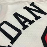 Chicago Bulls White #23 JORDAN 1:1 Quality NBA  Season Jerseys  75 Year