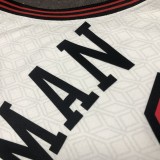 Chicago Bulls White City Edition  #91 RODMAN 1:1 Quality NBA  Season Jerseys  2023