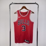 Chicago Bulls Red #3 WADE 1:1 Quality NBA  Season Jerseys  2023