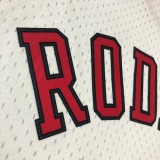 Chicago Bulls White #91 RODMAN 1:1 Quality NBA  Season Jerseys  1998