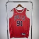 Chicago Bulls Red #91 RODMAN 1:1 Quality NBA  Season Jerseys  2023