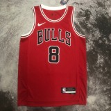 Chicago Bulls Red #8 LAVINE 1:1 Quality NBA  Season Jerseys  2023