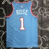 Chicago Bulls Blue #1 ROSE 1:1 Quality NBA  Season Jerseys