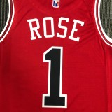Chicago Bulls Red #1 ROSE 1:1 Quality NBA  Season Jerseys  75 Year