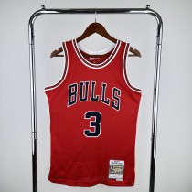Retro Chicago Bulls Red #3 WADE 1:1 Quality NBA  Season Jerseys 2016-2017