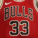 Chicago Bulls Red #33 PIPPEN 1:1 Quality NBA  Season Jerseys  2023