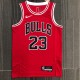 Chicago Bulls Red #23 JORDAN 1:1 Quality NBA  Season Jerseys  75 Year