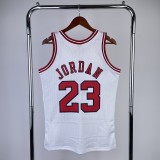 Chicago Bulls White #23 JORDAN 1:1 Quality NBA  Season Jerseys  1998