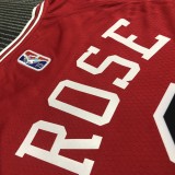 Chicago Bulls Red #1 ROSE 1:1 Quality NBA  Season Jerseys  75 Year