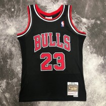 Chicago Bulls Black #23 JORDAN 1:1 Quality NBA  Season Jerseys  1998