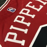Chicago Bulls Red #33 PIPPEN 1:1 Quality NBA  Season Jerseys  75 Year