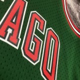 Retro Chicago Bulls  Green  #1 ROSE 1:1 Quality NBA  Season Jerseys 2008-2009