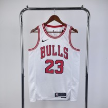 Chicago Bulls White  #23 JORDAN 1:1 Quality NBA  Season Jerseys  2023