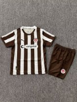 St. Pauli  Home Kids  Fans 1:1 Quality Soccer Jersey 25-26