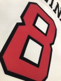 Chicago Bulls White #8 LAVINE WADE 1:1 Quality NBA  Season Jerseys