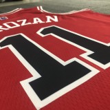 Chicago Bulls Red #11 DEROZAN 1:1 Quality NBA  Season Jerseys  75 Year
