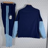 Argentina Windbreaker Sets With pants  Blue 1:1 Quality Soccer Jersey  26-27 (2026)