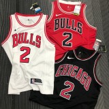 Chicago Bulls Red #2 BALL 1:1 Quality NBA  Season Jerseys