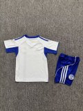 Schalke 04  Away  Kids Fans 1:1 Quality Soccer Jersey  25-26