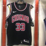 Chicago Bulls Black #33 PIPPEN 1:1 Quality NBA  Season Jerseys