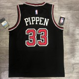 Chicago Bulls Black #33 PIPPEN 1:1 Quality NBA  Season Jerseys