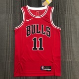 Chicago Bulls Red #11 DEROZAN 1:1 Quality NBA  Season Jerseys  75 Year