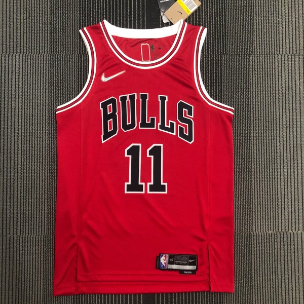Chicago Bulls Red #11 DEROZAN 1:1 Quality NBA  Season Jerseys  75 Year