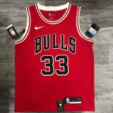 Chicago Bulls Red #33 PIPPEN 1:1 Quality NBA  Season Jerseys