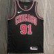 Chicago Bulls Black #91 RODMAN 1:1 Quality NBA  Season Jerseys