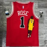 Chicago Bulls Red #1 ROSE 1:1 Quality NBA  Season Jerseys