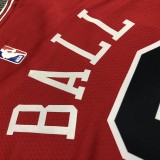 Chicago Bulls Red #2 BALL 1:1 Quality NBA  Season Jerseys